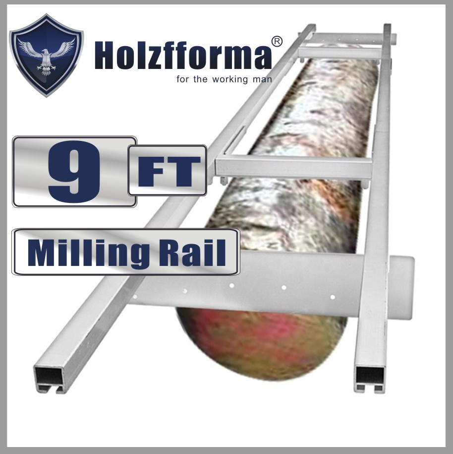 9FT Оригинальная система направляющих для фрезерования Holzfforma®, набор направляющих для фрезерования Подходит для всех малых цепных пил диаметром 20/24/36/48 дюймов