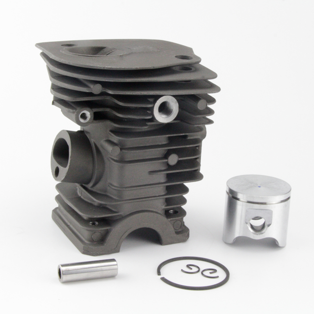 ПОРШЕНЬ ЦИЛИНДРА 40 ММ С КОЛЬЦЕВЫМ КОЛЬЦОМ ДЛЯ HUSQVARNA 340 345 ЗАМЕНА ЦЕПНОЙ ПИЛЫ # 503 87 02 74