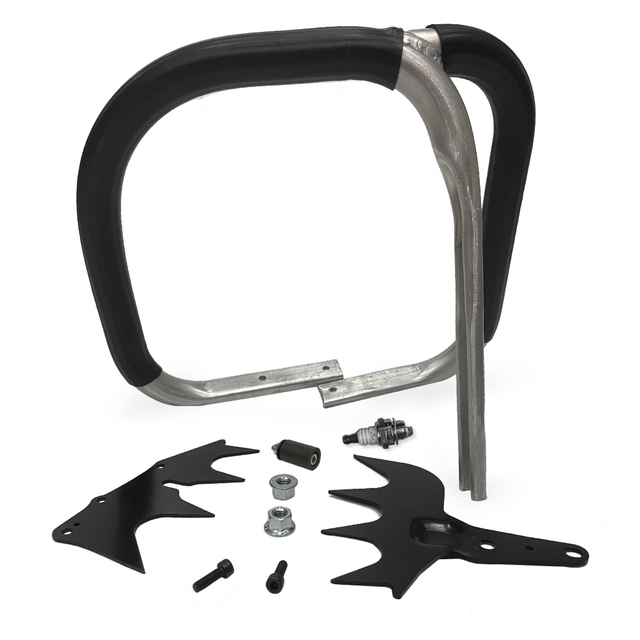 Оберните вокруг рукоятки, большой размер, бампер, шип, ловушка для цепи, винт, гайка, набор свечей зажигания NGK для Husqvarna 362 365 372 XP 372 X-Torq бензопилы