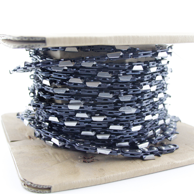 Цепь для роликовых пил Holzfforma® 25 футов с шагом 0,404 дюйма и калибром 0,063 дюйма для Stihl Dolmar Echo McCulloch Homelite Jonsered Shindaiwa Makita Tanaka Efco Oleo Mac Oregon Carlton Chainsaw с 10 шт. соответствующими соединительными звеньями и 6 коробками